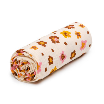 T-TOMI BIO Mušelínová osuška Daisies T-TOMI BIO Mušelínová osuška Daisies