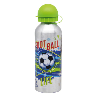 Láhev hliníková Alu Flow 500 ml, Football