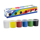 Sada temperových barev 25 ml / sada 6 ks
