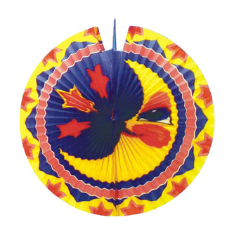 Lampion diskový Měsíc 33 cm