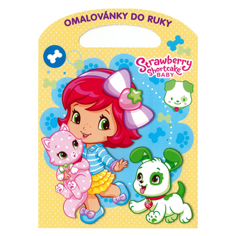 Strawberry baby - Omalovánky A4 s výsekem