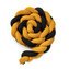 ESECO Pletený mantinel 180 cm Black + Mustard