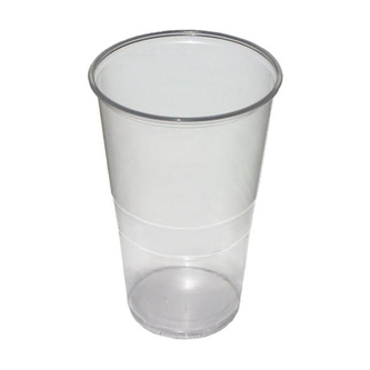 Pohár průhledný 0,5 l, 50 ks