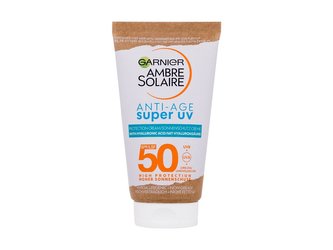 Garnier Ambre Solaire Opalovací přípravek na obličej Super UV Anti-Age Protection Cream 50 ml SPF50 unisex