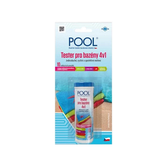 Tester na měření pH a chloru v bazénové vodě LAGUNA Pool 4v1 2+1 ZDARMA