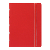 Filofax notebook kapesní červený