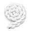 ESECO Pletený mantinel 180 cm White