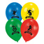 Latexové balonky Harry Potter - Bradavické koleje New 6 ks