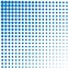 Ubrousky PAW L 33x33cm Fade Dots Blue