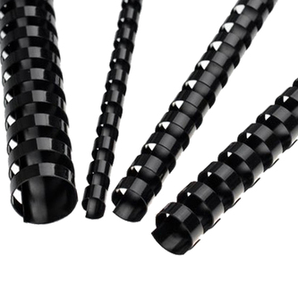 Hřebeny plastové 51 mm černé