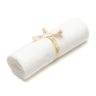 ESECO BIO Mušelínová osuška White