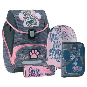Školská taška - 4-dielny set Play logic MyDog