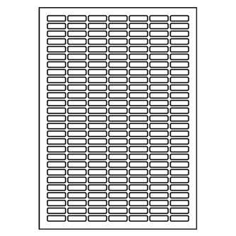 Etikety PRINT A4 / 100 ks, 25x10 - 189 etiket, bílé