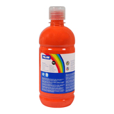 Barva temperová 500ml oranžová