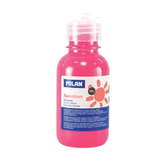 Barva temperová 125ml Fluo - ružová