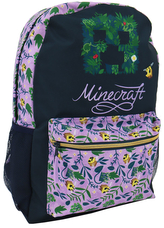 Batoh Minecraft: Crepper (objem 20 litrů|31 x 45 x 14 cm) černý polyester
