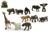 Zvířátka safari ZOO plast 10cm mix druhů - 1 KS