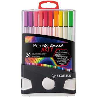 STABILO Pen 68 brush 20 ks ColorParade "ARTY"