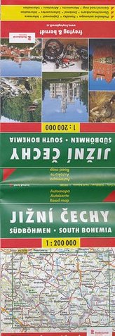 Jižní Čechy, infomapa