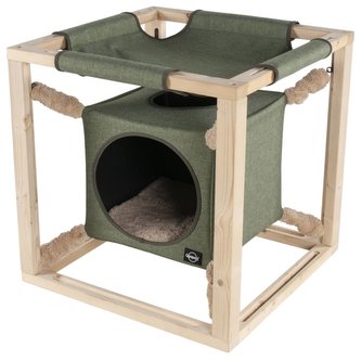 Odpočívadlo Quapas! Catcube L zelená Odpočívadlo Quapas! Catcube L zelená