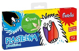 Plastelina 12 kolorów FIORELLO