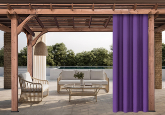 Venkovní zahradní závěs s tunýlkem JAMAICA fialová 155x260 cm, (cena za 1 kus) MyBestHome Venkovní zahradní závěs s tunýlkem JAMAICA fialová 155x260 cm, (cena za 1 kus) MyBestHome