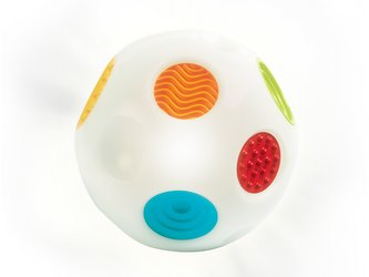 Hudební a svítící míček Rainbow Ball