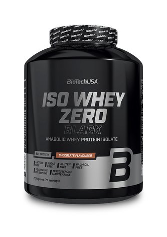 BioTech USA Iso Whey Zero Black chocolate 2270 g (čokoláda)