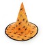 klobouk čarodějnický/Halloween oranžový dospělý