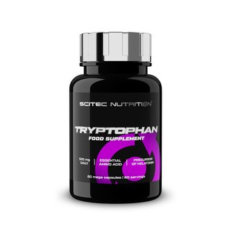 Scitec Nutrition Tryptophan 500 mg 60 cps Scitec Nutrition Tryptophan 500 mg 60 cps