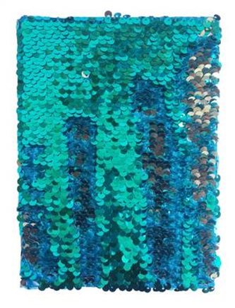 Notatnik cekinowy niebieski STN 2630