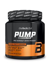 BioTech Pump Caffeine Free 330 g tropical fruit (tropické ovoce)