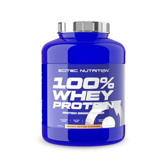 Scitec Nutrition 100% Whey Protein 2350 g peanut butter (arašídové máslo)