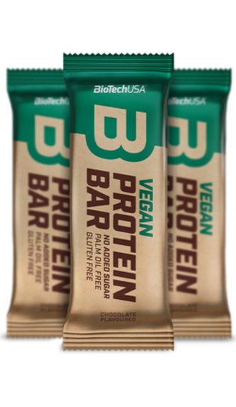 BioTech USA Vegan Protein Bar 50 g chocolate (čokoláda)