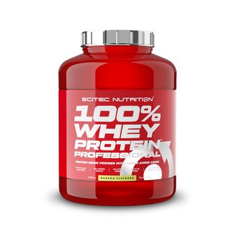 Scitec Nutrition 100% Whey Protein Professional 2350 g banana (banán)