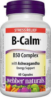 Webber Naturals B-Calm B50 Complex 60 cps