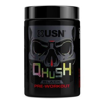 USN Qhush Black Pre - Workout 220 g berry blaze (ovoce)
