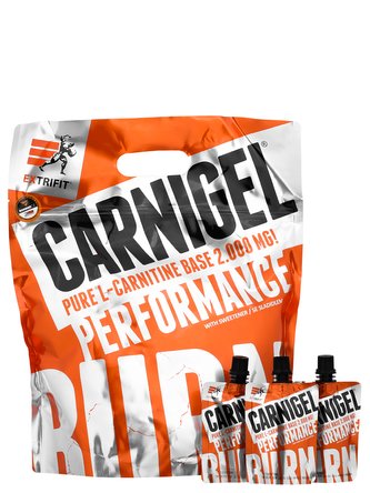 Extrifit Carnigel 25 x 60 g raspberry (malina)