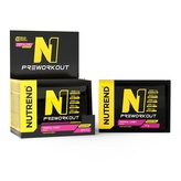 Nutrend N1 Pre - Workout 10 x 17 g tropical candy (tropické ovoce)