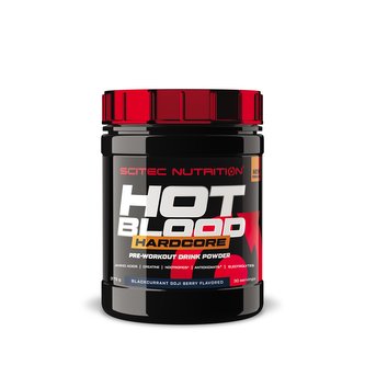 Scitec Nutrition Hot Blood Hardcore 375 g blackcurrant goji berry (černý rybíz-goji)