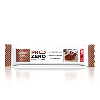 Nutrend ProZero 65 g chocolate hazelnut cake (čokoláda-oříšek)