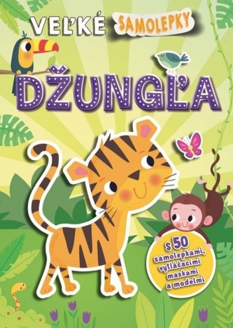 Veľké samolepky Džungľa Veľké samolepky Džungľa