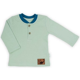 Kojenecké bavlněné tričko Nicol Ivo zelená - velikost 74 (6-9m)