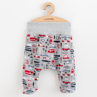 Kojenecké bavlněné polodupačky New Baby Go!go!go! - velikost 80 (9-12m)