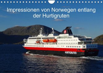 Impressionen von Norwegen entlang der Hurtigruten (Wandkalender 2023 DIN A4 quer)