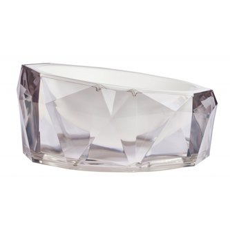 Miska Diamond pro domácí mazlíčky, 300ml-Bílá