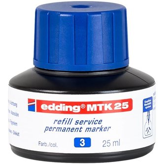 Inkoust EDDING MTK 25, modrý