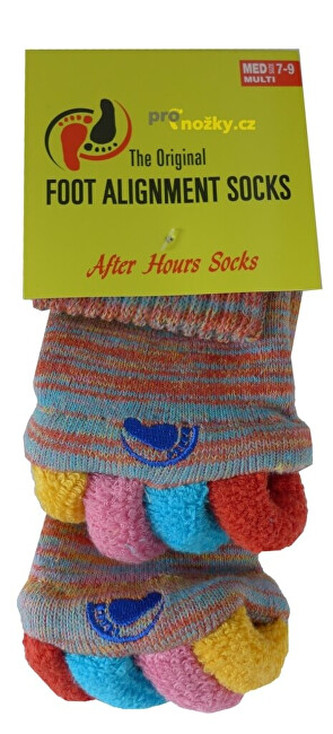 Pro nožky Adjustační ponožky MULTICOLOR dětské XXS (27 - 30)