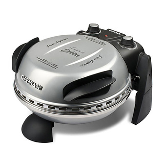 Pizza trouba G3ferrari, G1000606 Delizia, pizza trouba, teplota 400°C, stříbrná