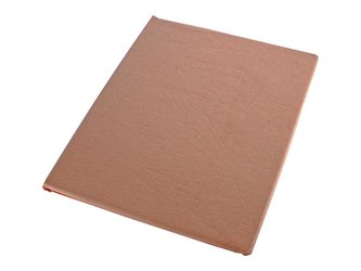 PROSTĚRADLO BAVLNA 100% 220X200CM HNĚDÉ